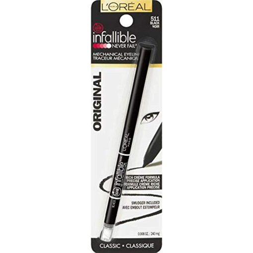 L'Oreal Infallible Eyeliner Black #511 Original Classic Smudger Included