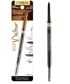 L'Oreal Makeup Brow Stylist Definer Waterproof Eyebrow Pencil Dark Blonde 391 - Suthern Picker