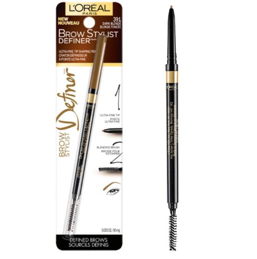 L'Oreal Makeup Brow Stylist Definer Waterproof Eyebrow Pencil Dark Blonde 391 - Suthern Picker