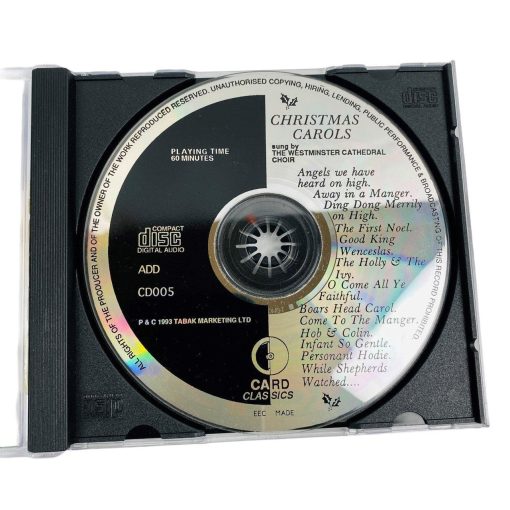 Christmas Carols Sung By The Westminster Cathedral Choir Music Audio CD 1993