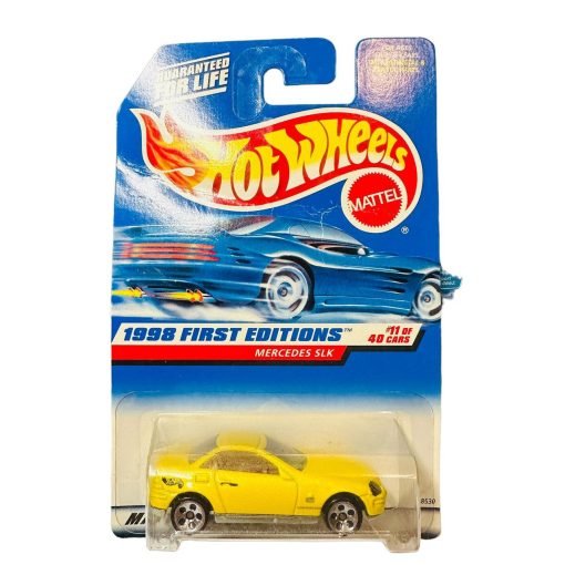 Hot Wheels 1998 First Editions Mercedes SLK 11 Of 40 #646 Yellow - Suthern Picker