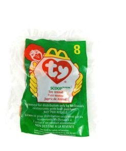 McDonald's Ty Scoop #8 Beanie Baby Pelican 1998 New In Package - Suthern Picker