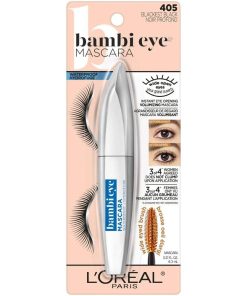 L'Oreal Bambi Eye Mascara Waterproof Hydrofuse #405 Blackest Black Eye Opening - Suthern Picker