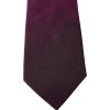 Cezani Men's Neck Tie Dark Burgundy Solid 100% Polyester - Suthern Picker