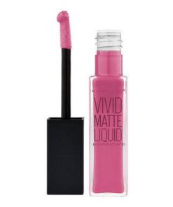 Maybelline NY Color Sensational Vivid Matte Liquid Lipstick Twisted Tulip #12 - Suthern Picker