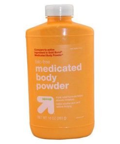 Medicated Body Powder Talc Free 10oz Up&Up Triple Relief Soothe Itching 12/2022 - Suthern Picker