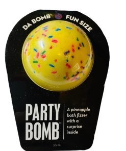 Da Bomb Bath Fizzer Party Bomb Pineapple With Surprise Inside 3.5oz - Suthern Picker