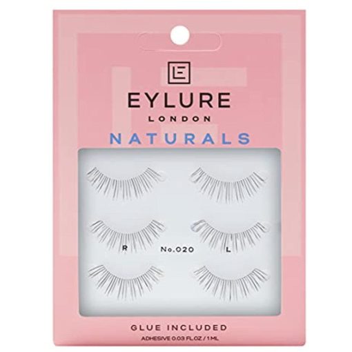 Eylure Naturals False Eyelashes Multipack Style No. 020 Black Reusable 3 Pair - Suthern Picker