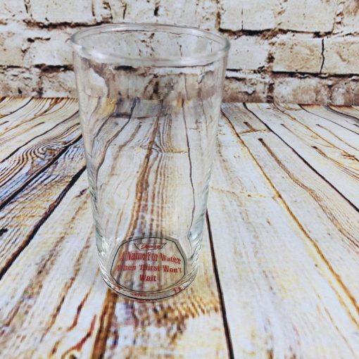 Jacuzzi Vintage Collector Glass With Logo Slogan On Bottom 5 Inch Tall-5 - Suthern Picker