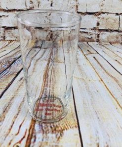 Jacuzzi Vintage Collector Glass With Logo Slogan On Bottom 5 Inch Tall-5 - Suthern Picker