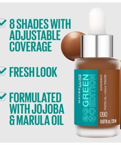 Maybelline Green Edition Superdrop Tinted Oil Base Adjustable Foundation 100 - Suthern Picker