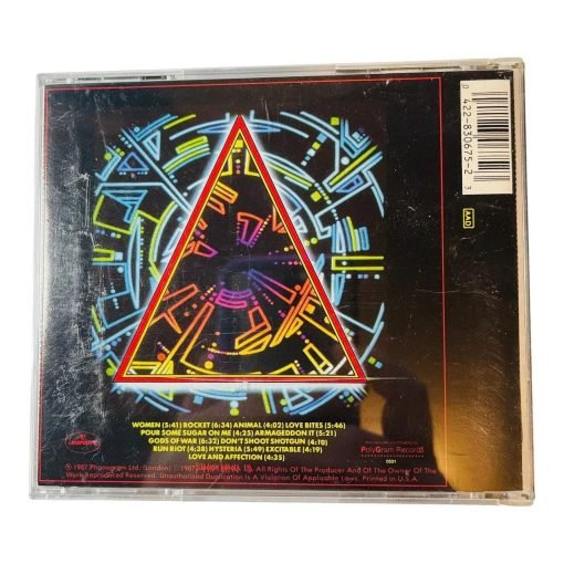 Hysteria by Def Leppard CD Aug-1987 Mercury - Suthern Picker