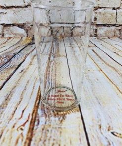 Jacuzzi Vintage Collector Glass With Logo Slogan On Bottom 5 Inch Tall-4 - Suthern Picker