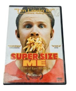 Super Size Me DVD 2004 Morgan Spurlock McDonalds Only Diet Sundance - Suthern Picker