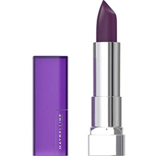 Maybelline Color Sensational Lipstick Matte Finish Hydrating Blackest Berry 825 - Suthern Picker