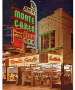 Monte Carlo Club Vintage Postcard Las Vegas Nevada Kodachrome RPPC SC755 - Suthern Picker