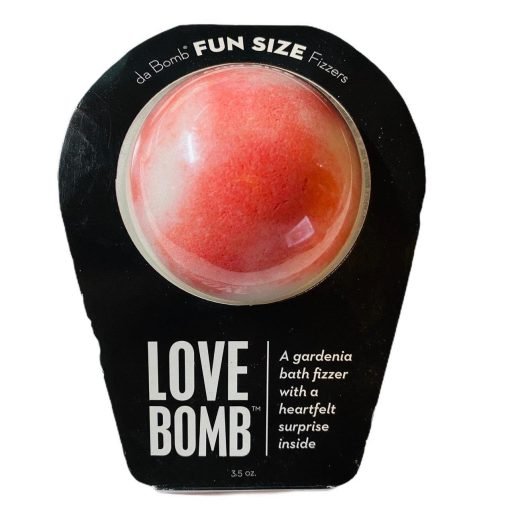 Da Bomb Bath Fizzer Love Bomb Gardenia With Surprise Inside - Suthern Picker