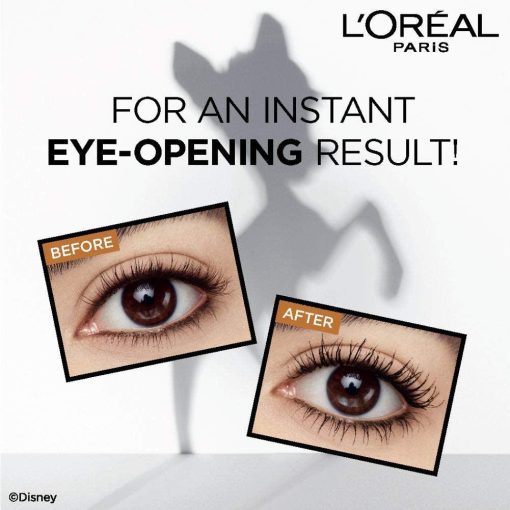L'Oreal Bambi Eye Mascara Waterproof Hydrofuse #405 Blackest Black Eye Opening - Suthern Picker