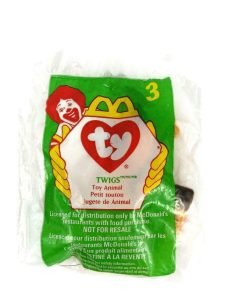 McDonald's Ty Twigs #3 Beanie Baby Giraffe 1998 New In Package - Suthern Picker