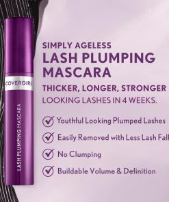COVERGIRL Simply Ageless Lash Plumping Mascara Black Water Resistant #120 - Suthern Picker
