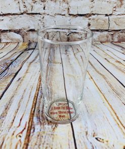 Jacuzzi Vintage Collector Glass With Logo Slogan On Bottom 5 Inch Tall 1 - Suthern Picker