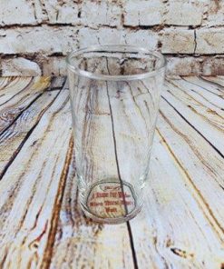 Jacuzzi Vintage Collector Glass With Logo Slogan On Bottom 5 Inch Tall 1 - Suthern Picker