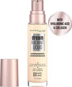 Maybelline Dream Radiant Liquid Medium Coverage Liquid Foundation 05 Vanilla - Suthern Picker