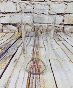 Jacuzzi Vintage Collector Glass With Logo Slogan On Bottom 5 Inch Tall-2 - Suthern Picker