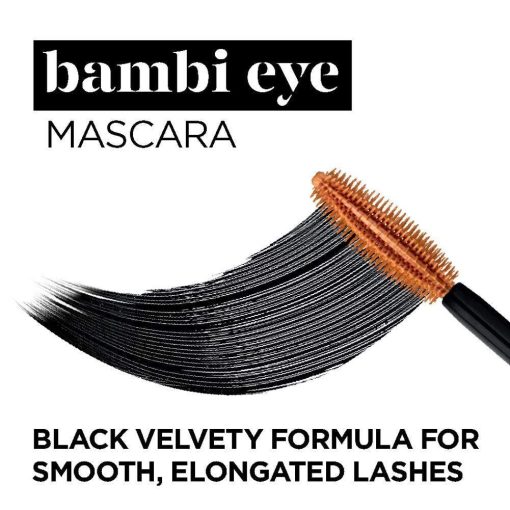 L'Oreal Bambi Eye Mascara Waterproof Hydrofuse #405 Blackest Black Eye Opening - Suthern Picker