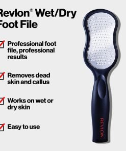 Callus Remover by Revlon Foot File With Catcher Handheld Wet or Dry 42062 - Suthern Picker