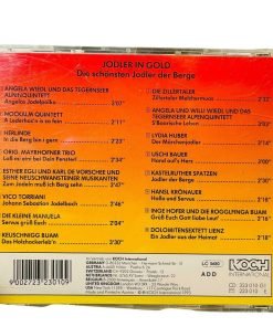 Jodler In Gold CD Various Artists KOCH International - Suthern Picker