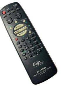 Genuine Sharp VCR Plus Cable Box RRMCGO204AJSA Remote Control TESTED - Suthern Picker