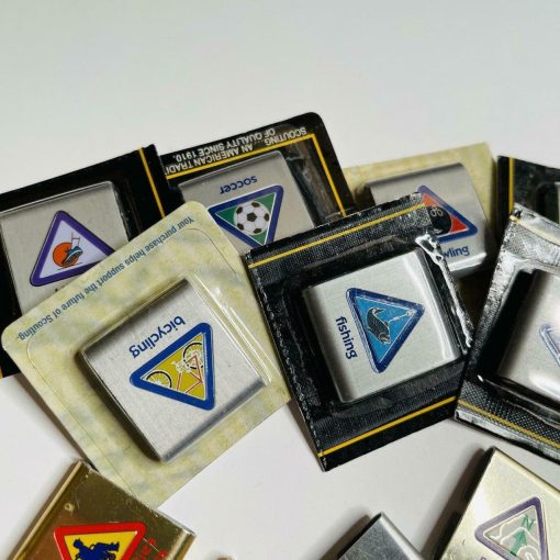 Cub Boy Scout Belt Loops Slides Lot Of 18 Some New Computers Soccer Mathematics - Suthern Picker