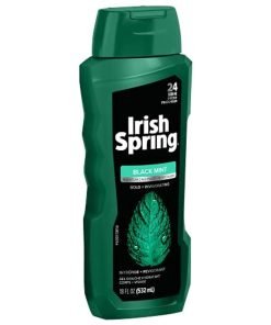 Irish Spring, Body Wash Black Mint 18 Ounce - Suthern Picker
