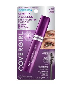 COVERGIRL Simply Ageless Lash Plumping Mascara Black Water Resistant #120 - Suthern Picker