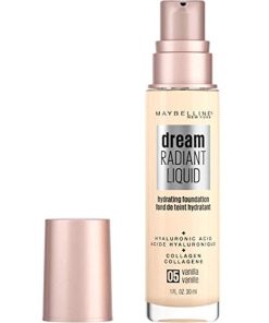 Maybelline Dream Radiant Liquid Medium Coverage Liquid Foundation 05 Vanilla - Suthern Picker