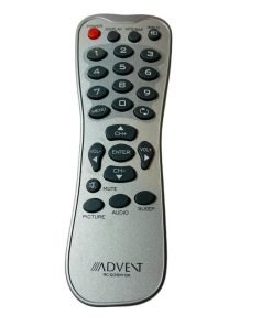 Advent Remote Control RC-Q35M-OA Tested and Works Silver - Suthern Picker