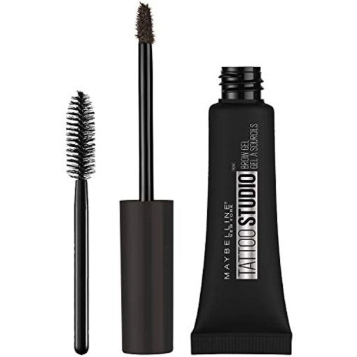 Maybelline TattooStudio Longwear Waterproof Eyebrow Gel Makeup Black Brown - Suthern Picker