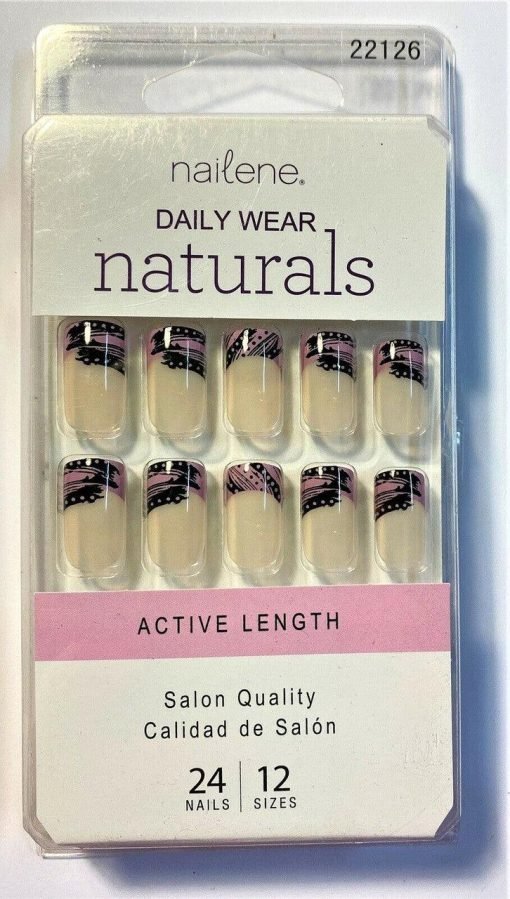 Nailene Daily Wear Naturals Active Length Artificial Nails 24 Nails #22126 - Suthern Picker