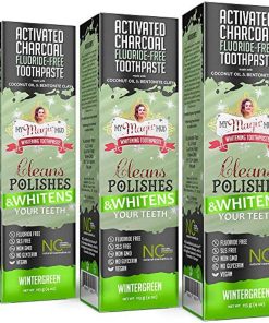 My Magic Mud Charcoal Teeth Whitening Toothpaste Organic Wintergreen 1-Pack 4oz - Suthern Picker
