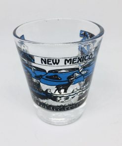 Colorado Collectible Shot Glass Blue Mountains Ram Ski - Suthern Picker