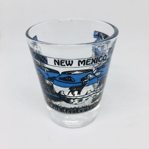 Colorado Collectible Shot Glass Blue Mountains Ram Ski - Suthern Picker