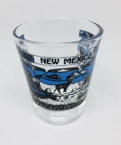 Colorado Collectible Shot Glass Blue Mountains Ram Ski - Suthern Picker