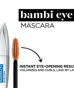 L'Oreal Bambi Eye Mascara Waterproof Hydrofuse #405 Blackest Black Eye Opening - Suthern Picker