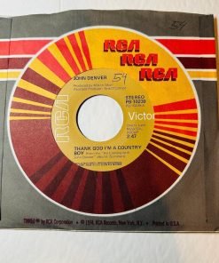 John Denver Thank God I'm A Country Boy / My Sweet Lady Record 45 RPM RCA 1975 1 - Suthern Picker