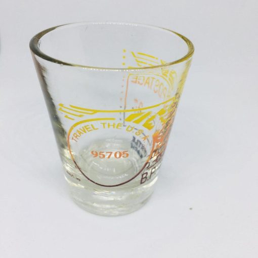 Myrtle Beach Collectible Shot Glass Travel The USA 95705 Postage.25 - Suthern Picker