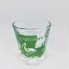 Louisiana Collectible Shot Glass Green State Pelican - Suthern Picker