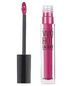 Maybelline New York Color Sensational Vivid Hot Lacquer Lip Gloss Sassy 0.17 oz - Suthern Picker