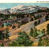 Laramie Peak Mountain Landmark Vintage Postcard Southeastern Wyoming 996 - Suthern Picker