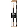 NYX PROFESSIONAL MAKEUP Micro-Contour Duo Pencil Medium Deep MCDP03 0.1 Ounce - Suthern Picker